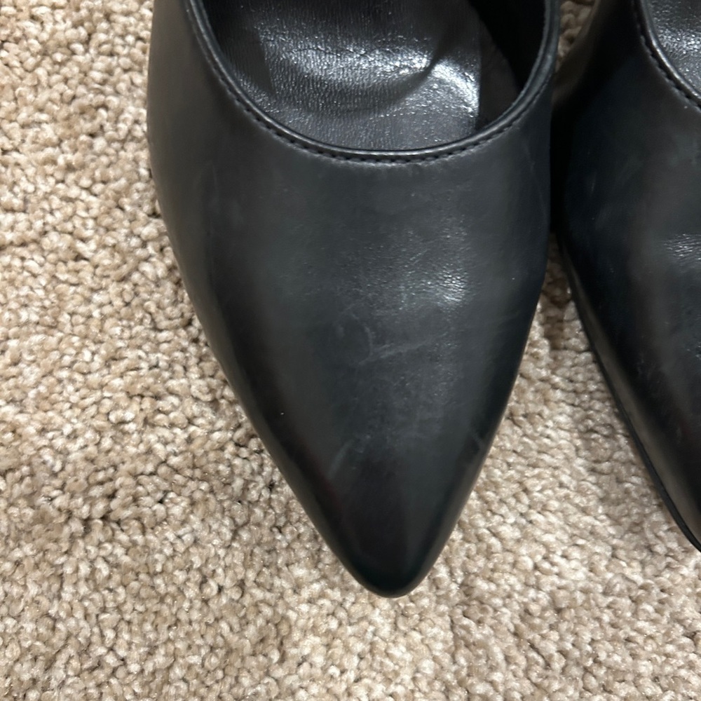 Paul Green Desire d’Orsay Black Leather Pumps sz 8 or 5.5 - Picture 7 of 10